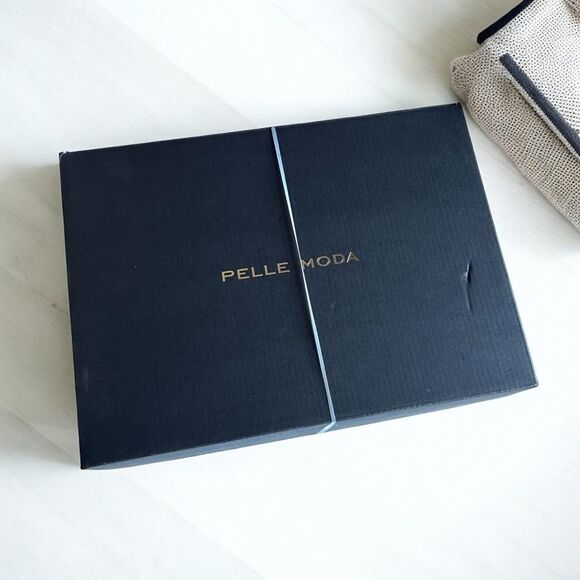 New NIB Pelle Moda Pamina Slingback Platform Sandal - Flame Red 6.5M - Picture 8 of 8